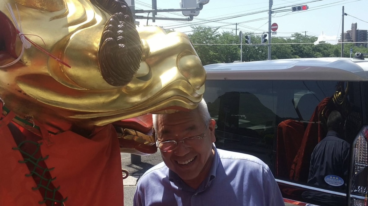 大森神社の麒麟獅子舞