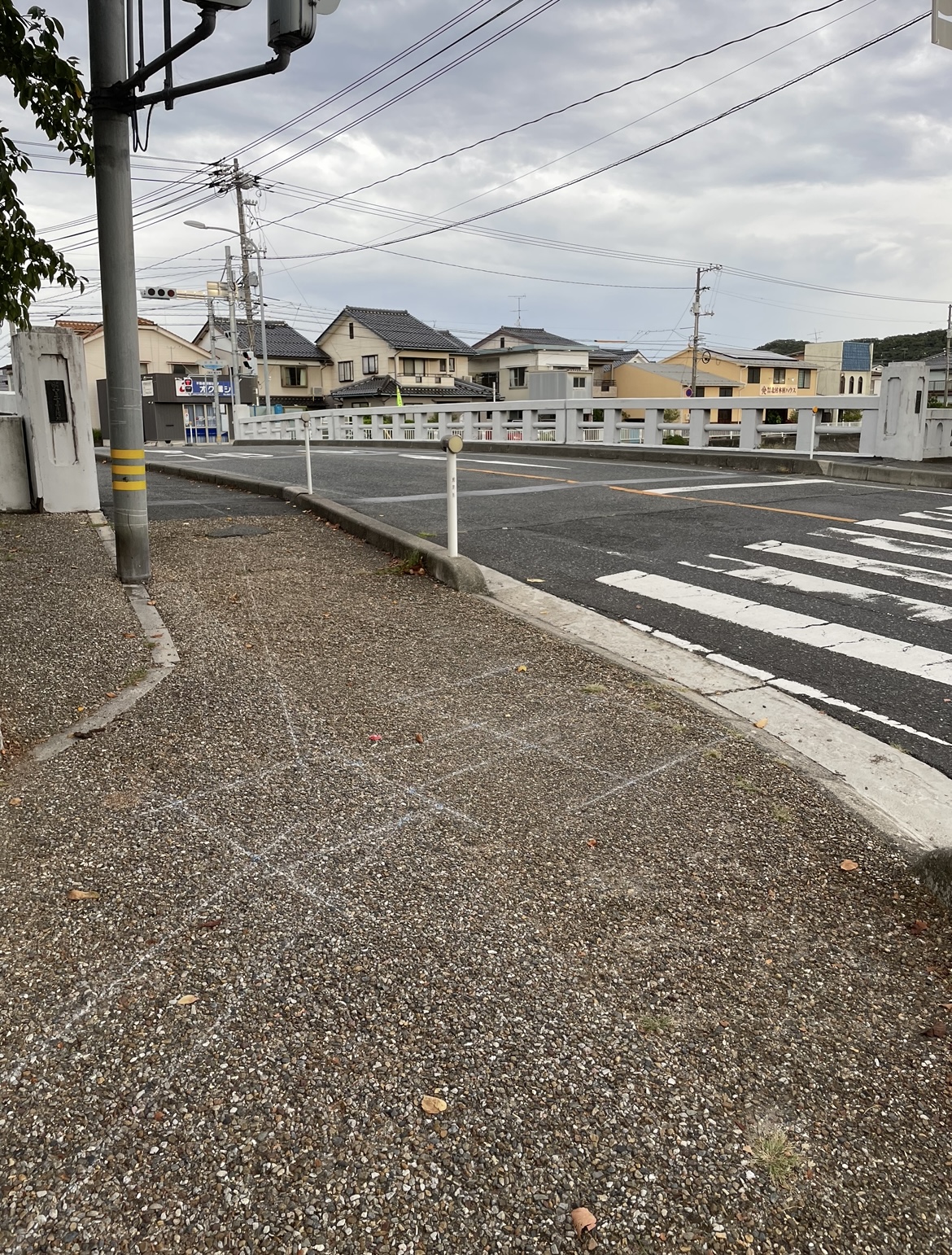 歩道工事